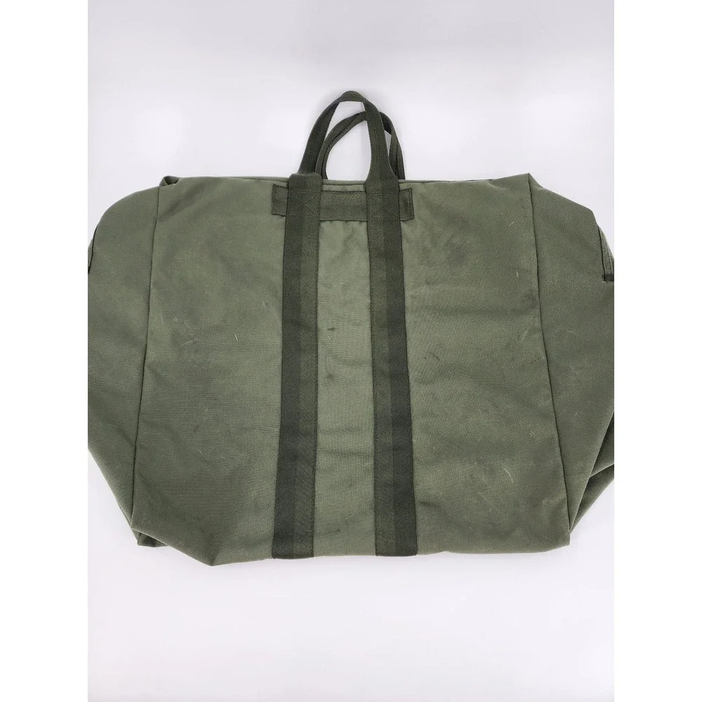 US Military Kit Bag Flyers Olive Drab Canvas Duffel AviatorGear 8460-00-606-8366